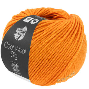 Lana Grossa COOL WOOL Big  Uni/Melange | 1041-arancio