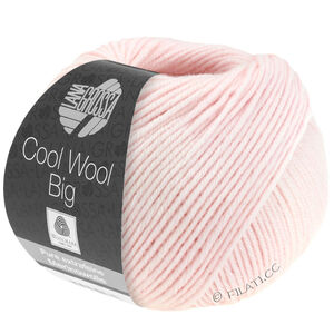Lana Grossa COOL WOOL Big  Uni/Melange | 0605-rosa delicata