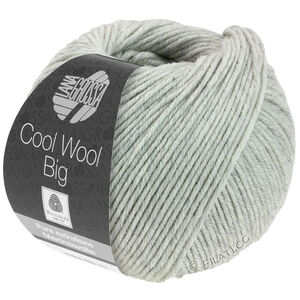 Lana Grossa COOL WOOL Big  Uni/Melange | 0616-grigio chiaro puntinato