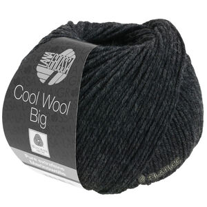 Lana Grossa COOL WOOL Big  Uni/Melange | 0618-antracite