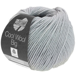 Lana Grossa COOL WOOL Big  Uni/Melange | 0928-grigio medio