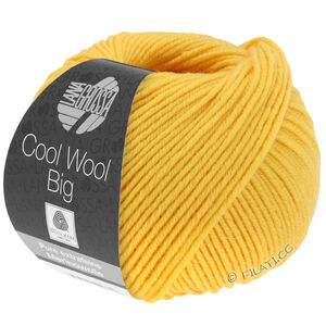 Lana Grossa COOL WOOL Big  Uni/Melange | 0958-giallo