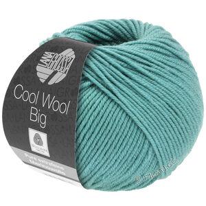 Lana Grossa COOL WOOL Big  Uni/Melange | 0984-lago verde chiaro