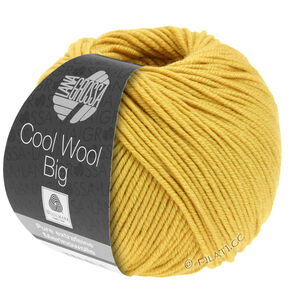 Lana Grossa COOL WOOL Big  Uni/Melange | 0986-giallo zafferano