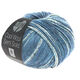 Lana Grossa COOL WOOL Semi Solid | 6509-marino/viola grigio puntinato