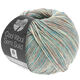 Lana Grossa COOL WOOL Semi Solid | 6518-rosa antico/grigio blu/verde grigio/ecru puntinato