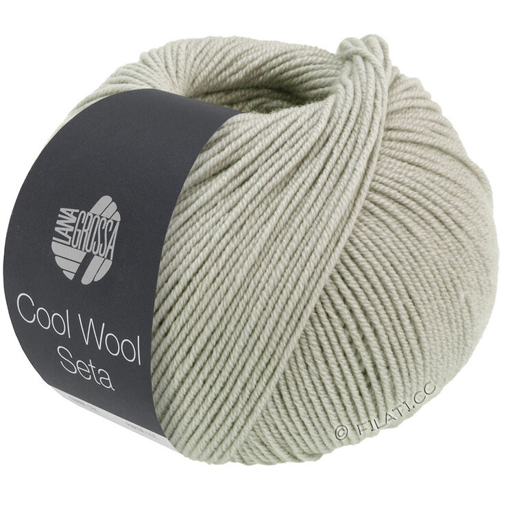 Lana Grossa COOL WOOL Seta | 05-grigio seta