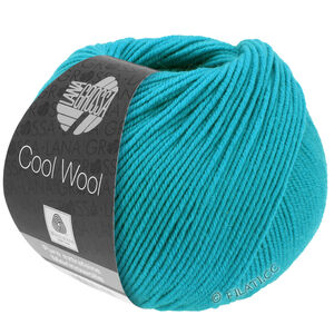 Lana Grossa COOL WOOL | 0502-blu turchese