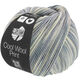 Lana Grossa COOL WOOL  Print | 829-ecru/grigio argento/grigio chiaro/grigio