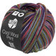 Lana Grossa COOL WOOL  Print | 838-blu chiaro/verde grigio/cammello/erica/porpora blu