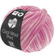 Lana Grossa COOL WOOL  Print | 842-rosa/fucsia/ecru