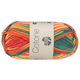 Lana Grossa COTONE Print/Spray/Mouliné | 344-verde scuro/ruggine/giallo/rosso