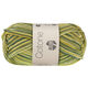 Lana Grossa COTONE Print/Spray/Mouliné | 367-verde bianco/verde kiwi/verde opale/verde patina