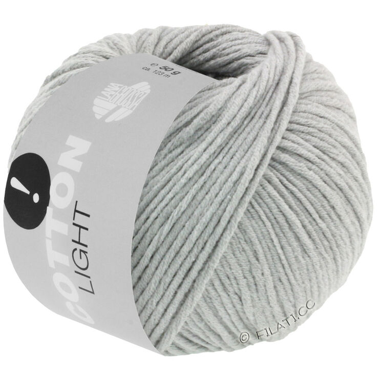 Lana Grossa COTTON LIGHT | 04-grigio chiaro