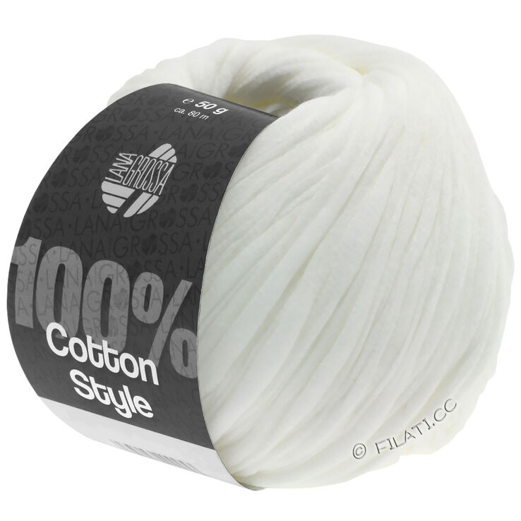 Lana Grossa COTTON STYLE | 01-bianco