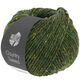 Lana Grossa COUNTRY TWEED | 07-verde scuro puntinato