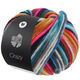Lana Grossa CRAZY | 04-rosa vivo/viola scuro/blu chiaro/blu/ambra/antracite