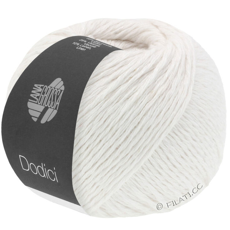 Lana Grossa DODICI | 01-bianco