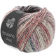 Lana Grossa ECOPUNO Print | 603-beige chiaro/rosso vino/mora/marrone nero