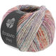Lana Grossa ECOPUNO Print | 605-beige chiaro/turchese /ottanio/melanzana/rosso vino