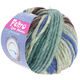 Lana Grossa FELTRO Color Melange | 1009-mora/blu jeans/grigio/verde grigio