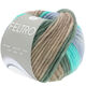 Lana Grossa FELTRO Line | 436-turchese /grigio scuro/taupe/porpora blu