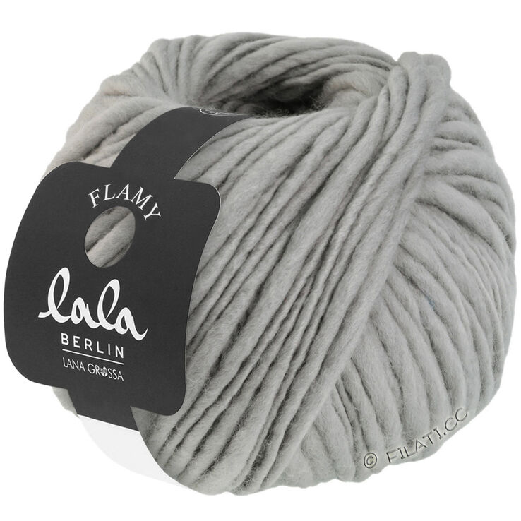 Lana Grossa FLAMY (lala BERLIN) | 005-grigio chiaro