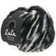 Lana Grossa FURRY Bicolor (lala BERLIN) | 103-nero/ecru