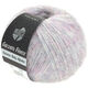 Lana Grossa GARZATO Fleece Uni/Print/Dégradé | 025-bianco/rosa/grigio