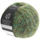 Lana Grossa GARZATO Fleece Uni/Print/Dégradé | 030-verde chiaro/verde giallo/nero