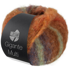 Lana Grossa GIGANTE MULTI | 104-cammello/marrone cioccolato/arancio/turchese menta/giallo senape/ocra/grigio marrone/ruggine