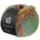 Lana Grossa GIGANTE MULTI | 105-verde grigio/viola rosso/jeans scuro/arancio giallo/geranio rosa/oliva/verde muschio