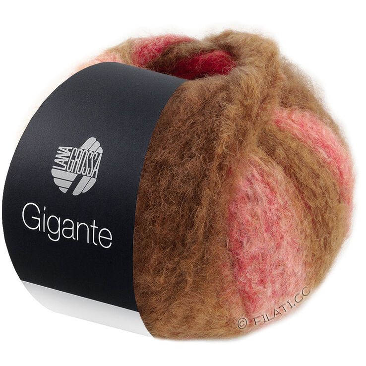 Lana Grossa GIGANTE | 05-rosso ruggine/cachi/umero/terracotta/fango