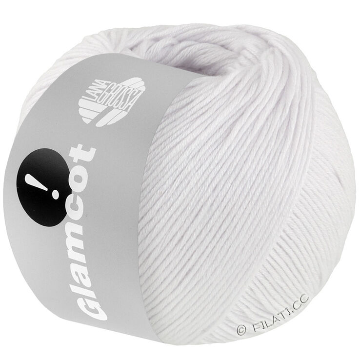 Lana Grossa GLAMCOT | 01-bianco