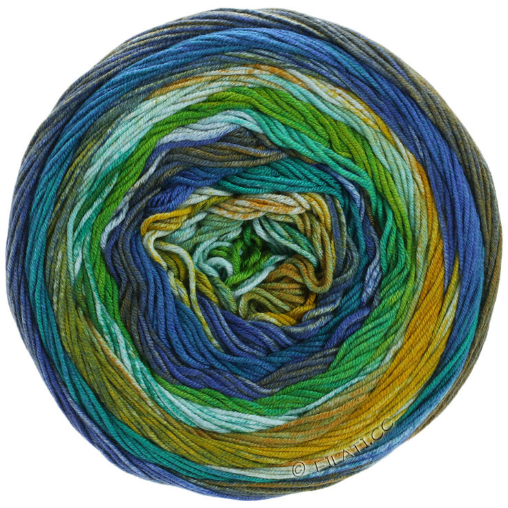 Lana Grossa GOMITOLO DENIM INCA | 151-cachi/turchese /smeraldo/blu chiaro/verde giallo/giada/inchiostro/ottanio/giallo senape
