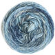 Lana Grossa GOMITOLO DUO 400 | 802-blu pastello/blu medio/blu scuro/grigio scuro