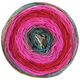 Lana Grossa GOMITOLO FINITO | 552-rosa vivo/rosso vino/turchese blu/verde turchese