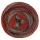 Lana Grossa GOMITOLO GALA | 4045-rosso scuro/rosso grigio/turchese /ottanio/grigio blu/beige/grigio marrone