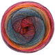 Lana Grossa GOMITOLO MAYA | 856-blu ottanio/blu violetto/arancio/grigio scuro/rosa vivo/viola rosso/melanzana
