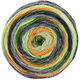 Lana Grossa GOMITOLO MEILENWEIT | 4015-verde grigio/grigio scuro/grigio chiaro/verde chiaro/arancio/viola