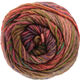 Lana Grossa GOMITOLO MEZZO | 106-rosa/cachi/ciclamino/blu violetto/giada/verde chiaro/blu/viola antico