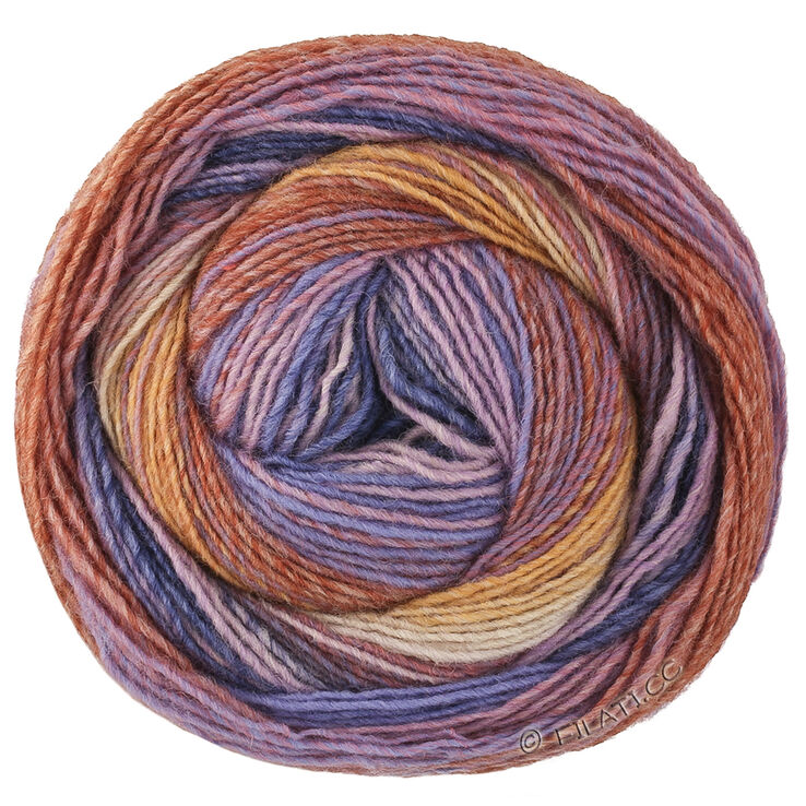 Lana Grossa GOMITOLO MODO | 621-malva/lilla/blu/blu scuro/palissandro/beige/ocra/torrone/marrone/grigio blu/grigio chiaro/grigio scuro