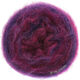 Lana Grossa GOMITOLO SILKHAIR | 208-blu violetto/viola rosso puntinato