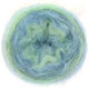 Lana Grossa GOMITOLO SILKHAIR | 211-menta/verde giallo/grigio blu puntinato