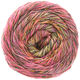 Lana Grossa GOMITOLO SUMMER TWEED | 03-grigio scuro/ciclamino/giallo/azalea/albicocca