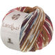 Lana Grossa LANDLUST Naturwolle Print | 104-oliva/rosso/blu maculato