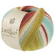 Lana Grossa LANDLUST DIE SOCKENWOLLE | 136-borgogna/rosso grigio/menta/turchese /pistacchio/natura a strisce