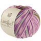 Lana Grossa LANDLUST DIE SOCKENWOLLE | 611-orchidea/marrone/verde maggio/ecru/rosé/oliva a strisce