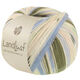 Lana Grossa LANDLUST DIE SOCKENWOLLE | 722-verde foresta/ecru/azzurro/beige chiaro/giada a strisce