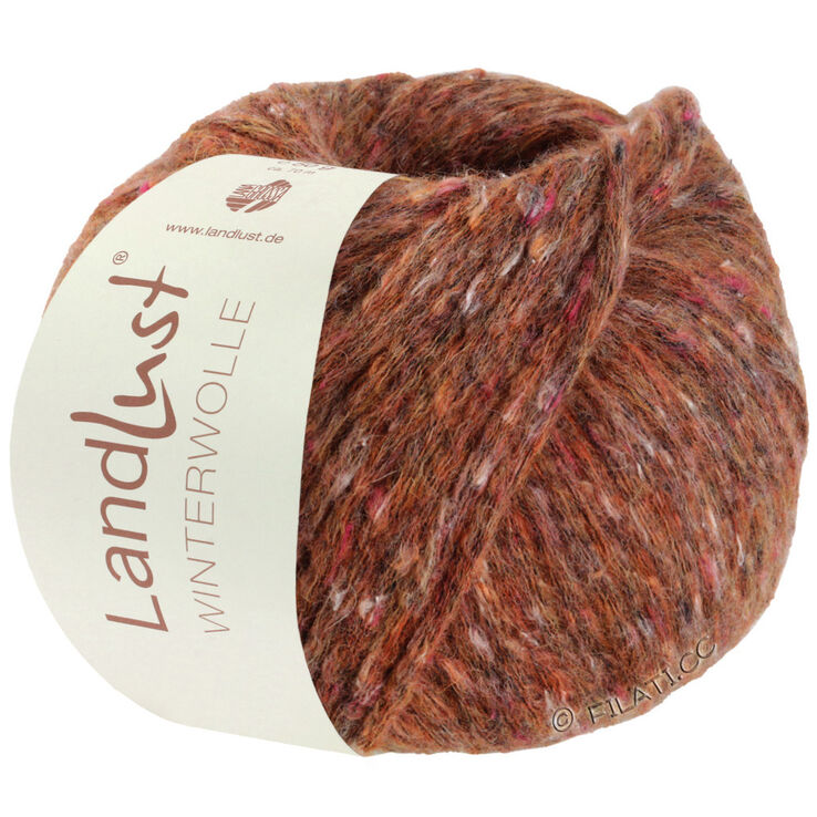 Lana Grossa LANDLUST WINTERWOLLE Tweed | 101-ruggine puntinato
